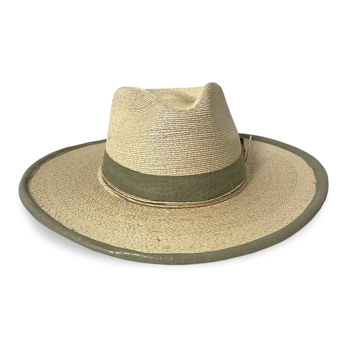 Grüne Schlange Palm Hut