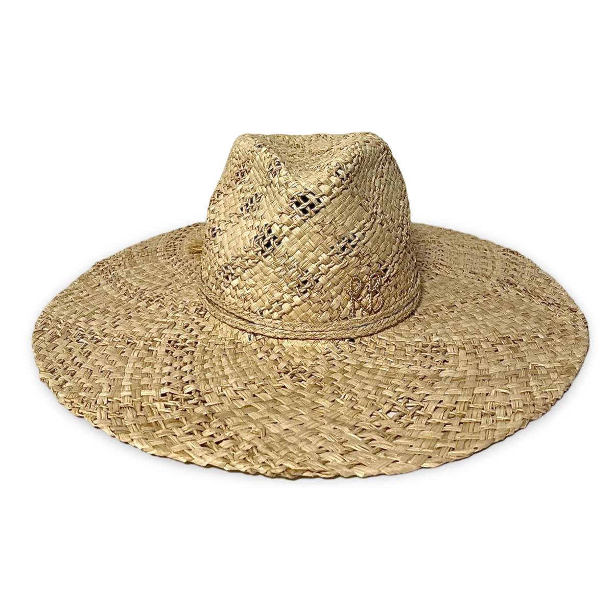 Fedora-Hut mit Logo-Verzierung