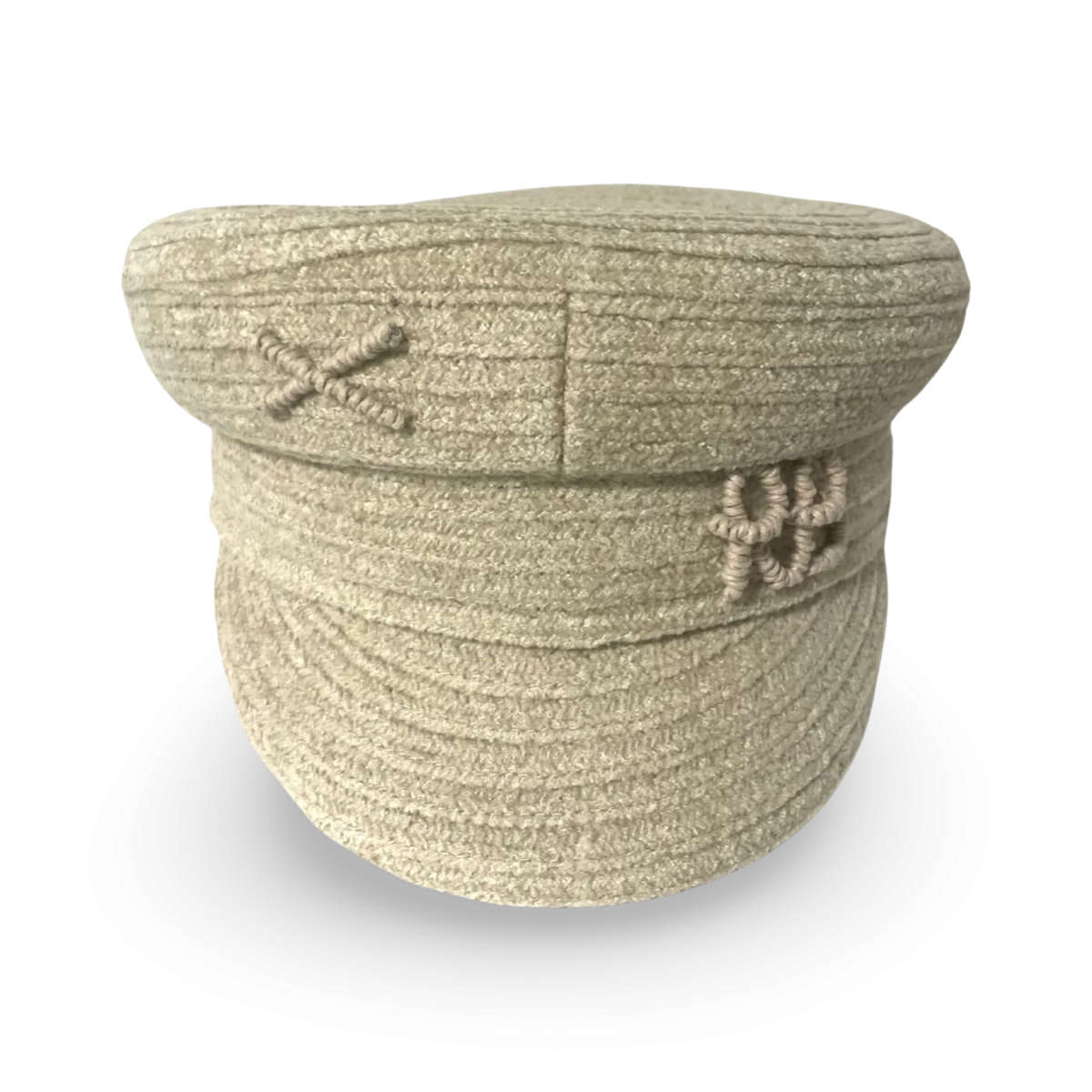 单字母贝克尔男孩帽