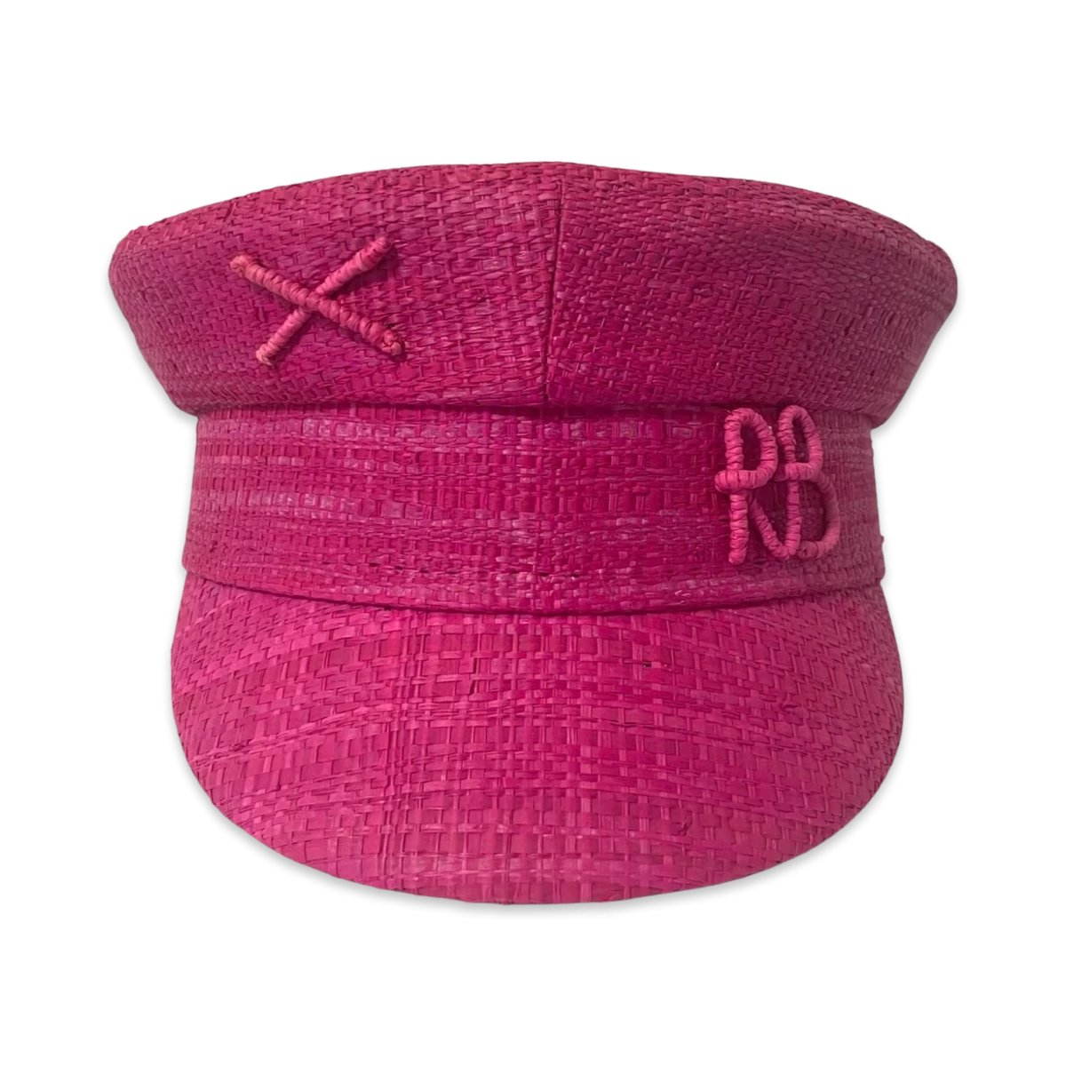 Casquette Baker Boy ornée d'un monogramme