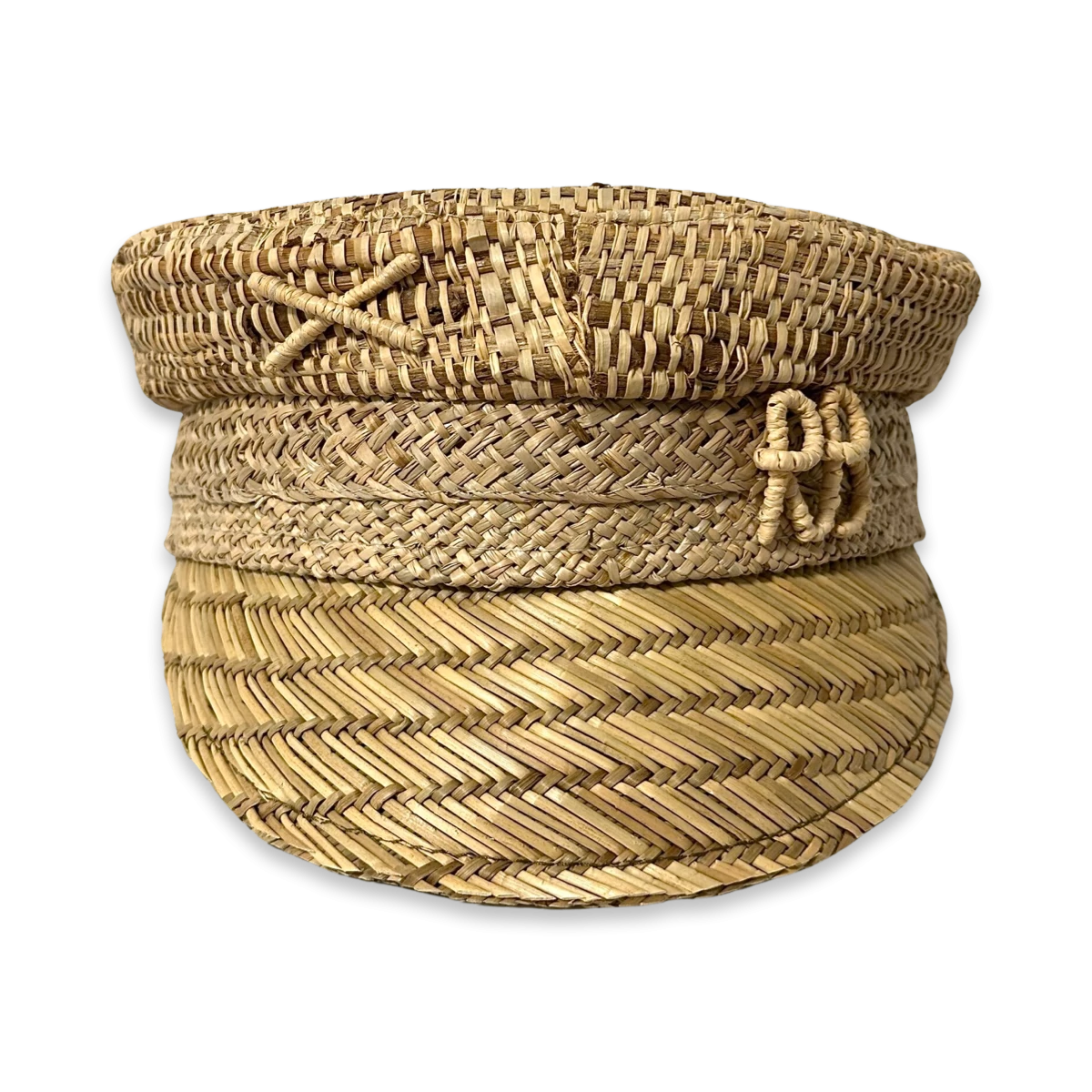 带单字母装饰的贝克男孩帽