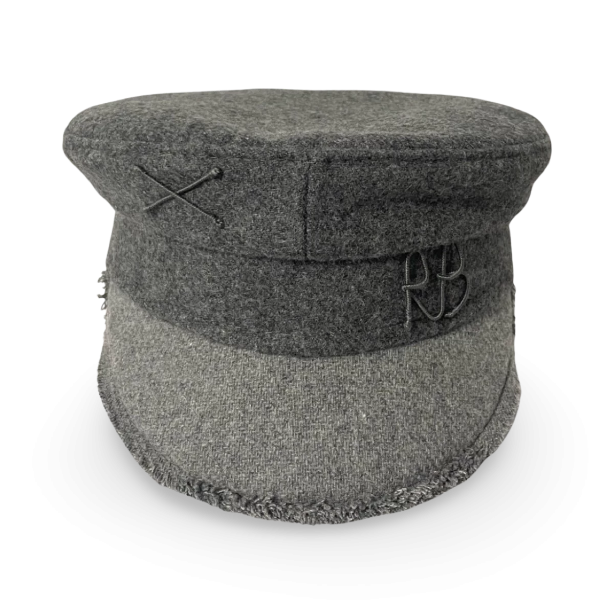 Casquette Baker Boy ornée d'un monogramme