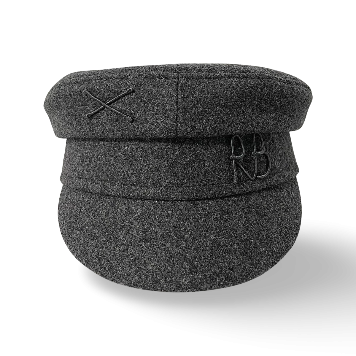 字母图案装饰贝克帽