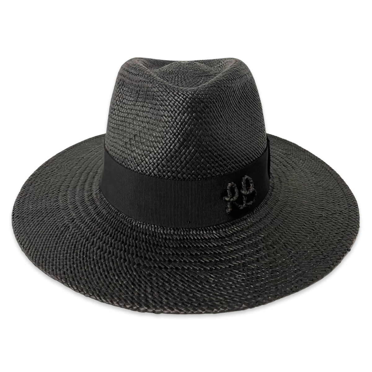 Mit Monogramm verziertes Fedora-Hut