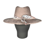 Sure, here is the translation with the HTML structure unchanged:

Beige Suede Fedora with Quartz
米色麂皮软呢帽配石英