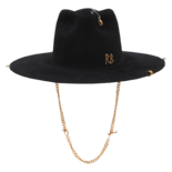 Chain Strap Fedora Hat