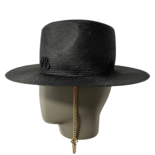 Chain Strap Fedora Hat