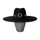 Chaser Black Fedora Felt Hat