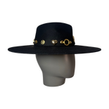 Chaser Black Fedora Felt Hat