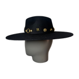 Chaser Black Fedora Felt Hat