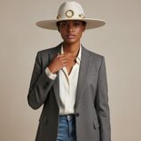 Chaser White Fedora Felt Hat