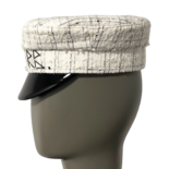 检查贝克男孩帽