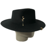 Fedora Hat with Gold details