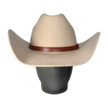 Felt Beige Cowboy Hat