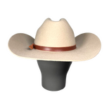 Felt Beige Cowboy Hat