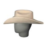 Felt Beige Cowboy Hat