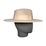 Felt Beige Fedora Hat