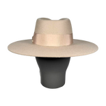 Felt Beige Fedora Hat
