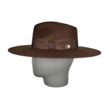 Felt Worden Dark Brown Fedora Hat