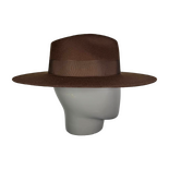 Felt Worden Dark Brown Fedora Hat