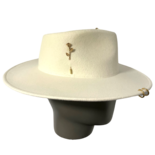 Sombrero Fedora Detalles Dorados