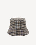 Houndstooth bucket hat