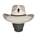 Ivory Suede Cowboy Hat