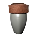 Chapeau Pillbox en Chocolat
