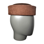 Chapeau Pillbox en Chocolat