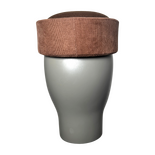 Chapeau Pillbox en Chocolat