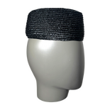 Sombrero tipo pillbox de carbón Jackie Palm