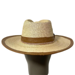 Sombrero de palma de jaspe