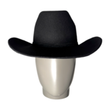 Kankas Schwarzer Cowboy Filzhut