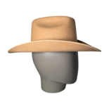 Kankas Taupe Cowboy Filzhut