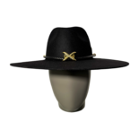 Kentucky Black Fedora Felt Hat