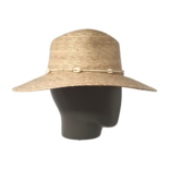 Капелюх федора Limetta Palm з дротом із мушель