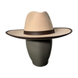 Бежевий унісекс фетровий капелюх