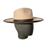 Бежевий унісекс фетровий капелюх
