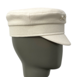 珍珠和珠宝装饰的贝克男孩帽