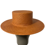 Mit Monogramm verzierte Boater-Hut