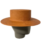 Mit Monogramm verzierte Boater-Hut