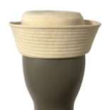 Monogram-embellished Bucket Hat/Sailor Hat