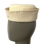 Monogram-embellished Bucket Hat/Sailor Hat