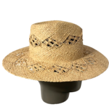 Sombrero Fedora con Adornos de Monograma