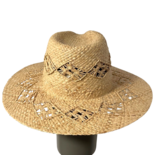 Sombrero Fedora con Adornos de Monograma