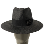 Monogram-embellished Fedora Hat