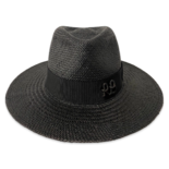 Monogram-embellished Fedora Hat