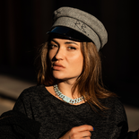 刺绣羊毛贝雷帽