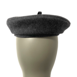 刺绣单字羊毛贝雷帽