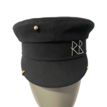 Pierced Cotton Baker Boy Cap